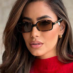 Rectangular Acetate Sunglasses