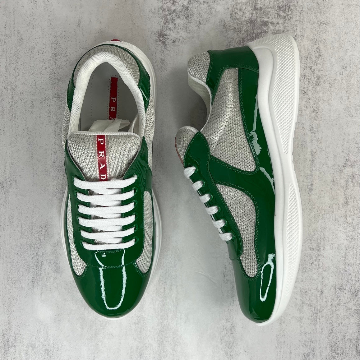 Green Performance Sneakers