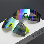Oversized Shield Sports Sunglasses