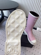 Viral Rubber Boots Pink