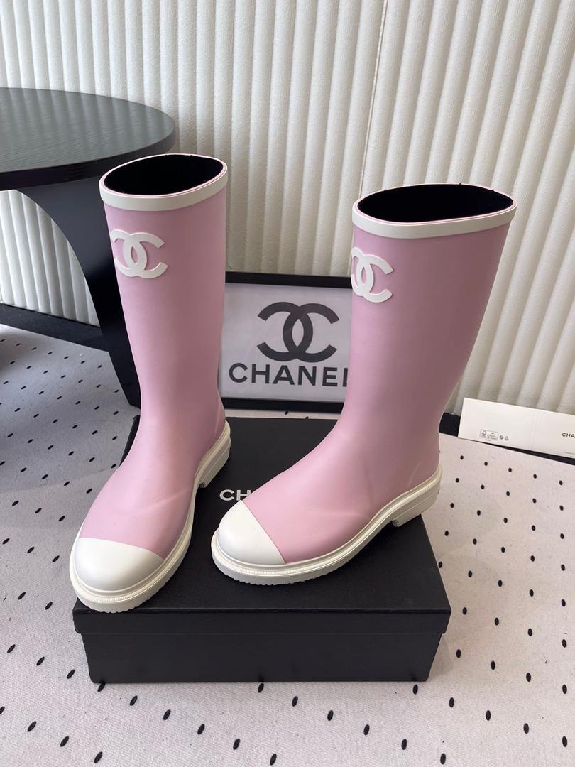 Viral Rubber Boots Pink