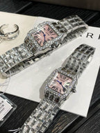 Luxury Square Diamond Watch