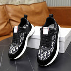 Premium Pattern Runner Sneakers