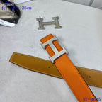 Iconic Reversible Leather Belt