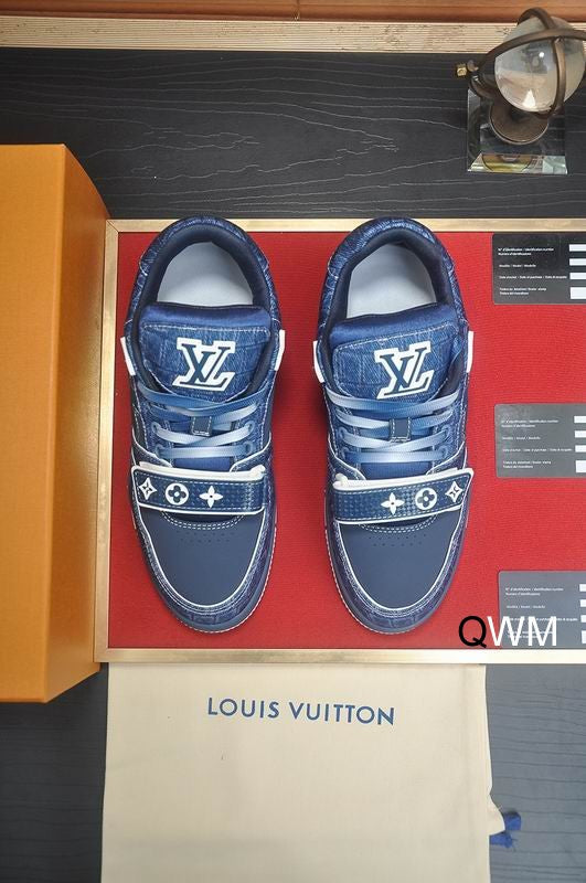 Denim Low-Top Sneakers