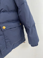 Navy Cel Puffer Jacket