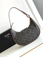 Calfskin Triomphe Shoulder Bag