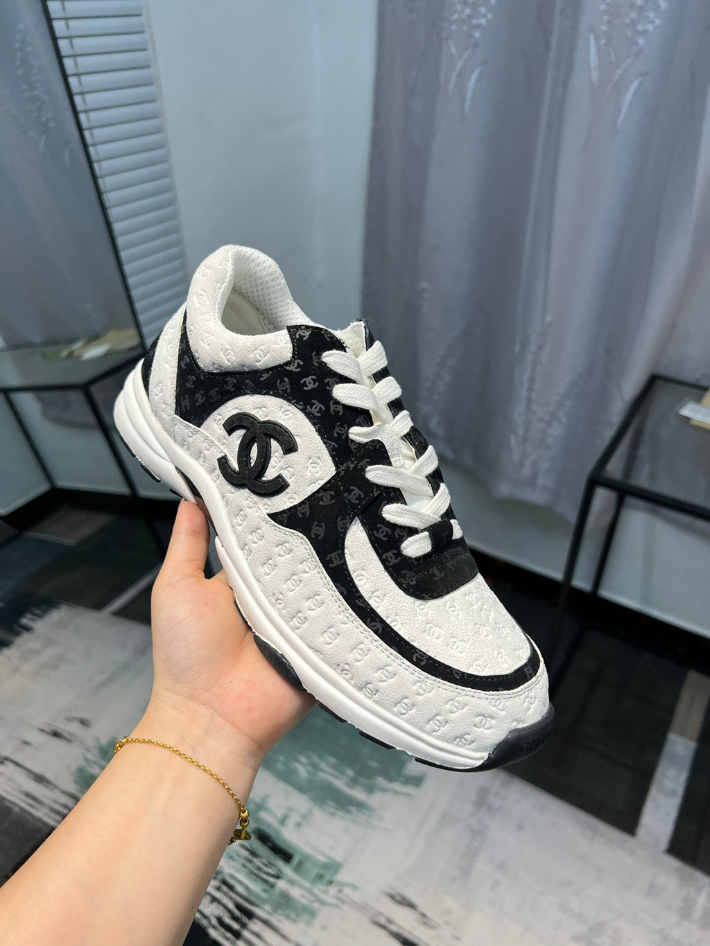 Premium Suede & Mesh Sneakers