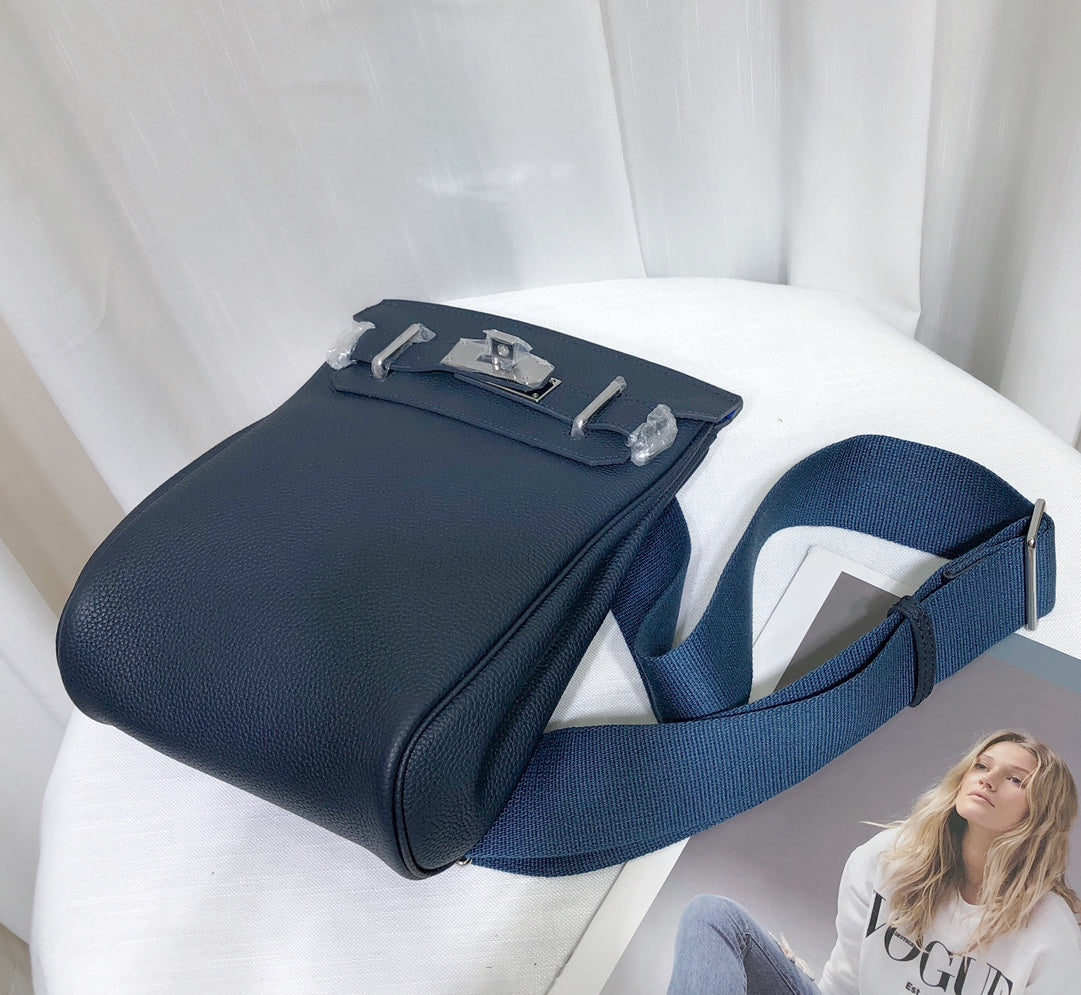 Togo Leather Chest Bag