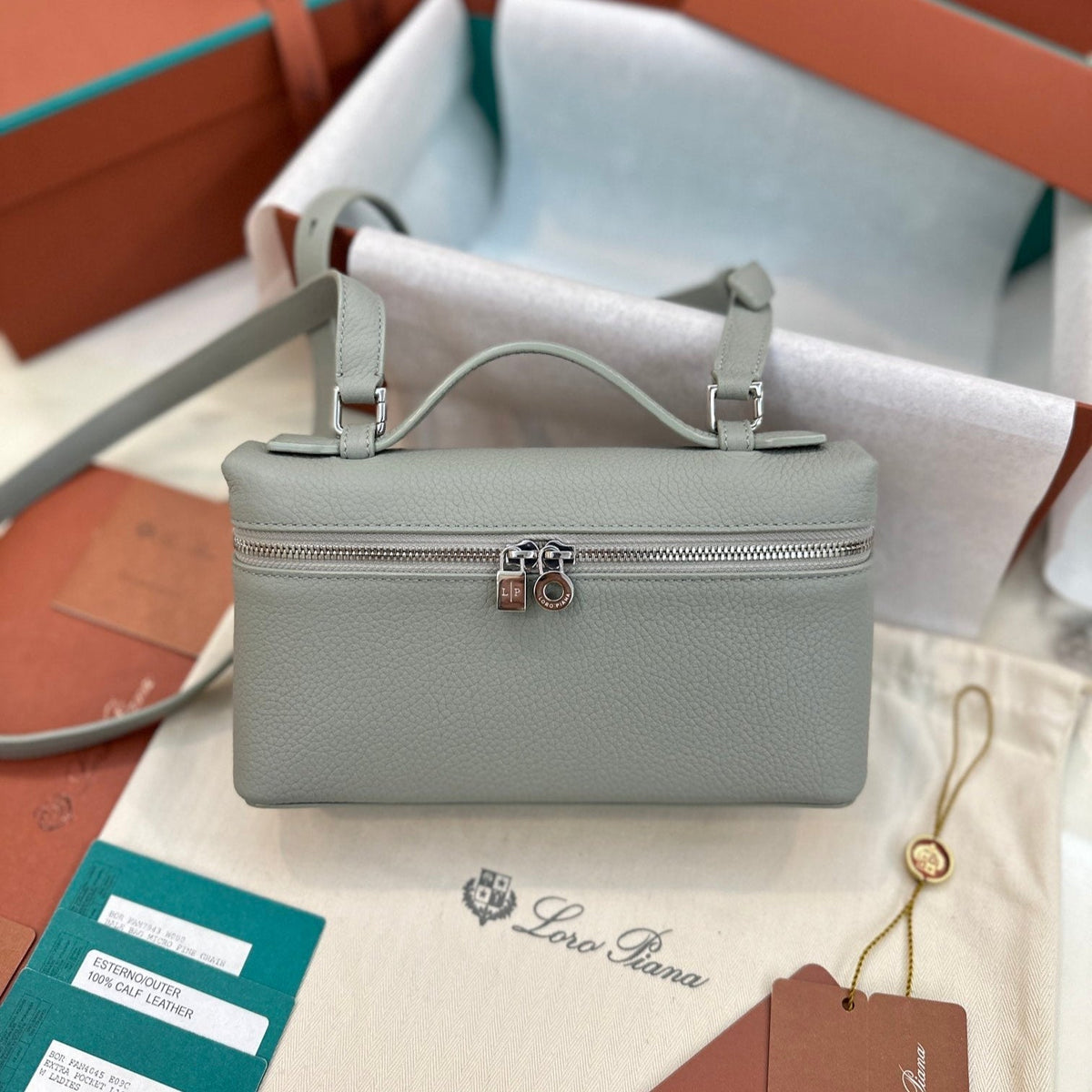 Saddle 19 Loro Leather Bag