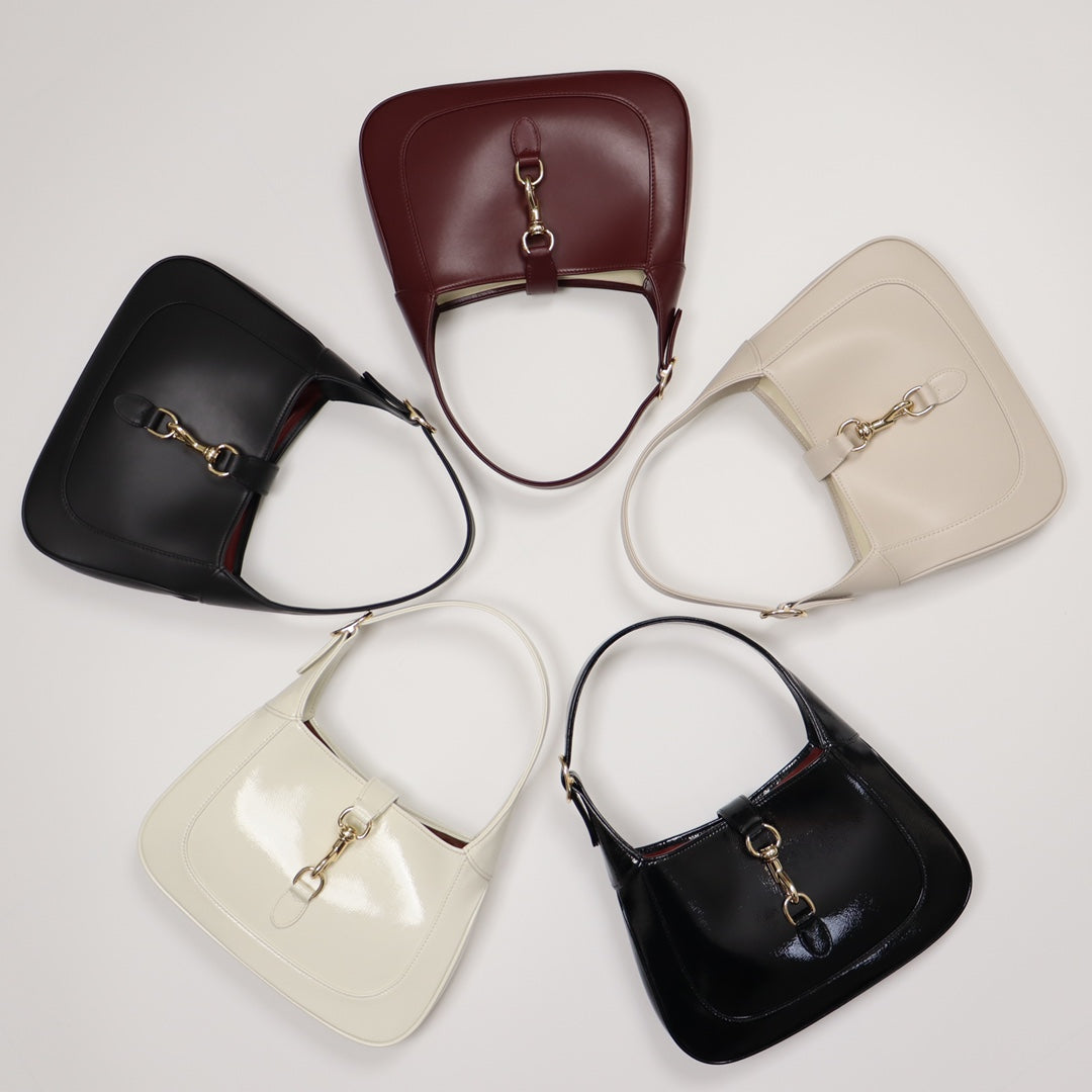 Small Shoulder Bag White Leather