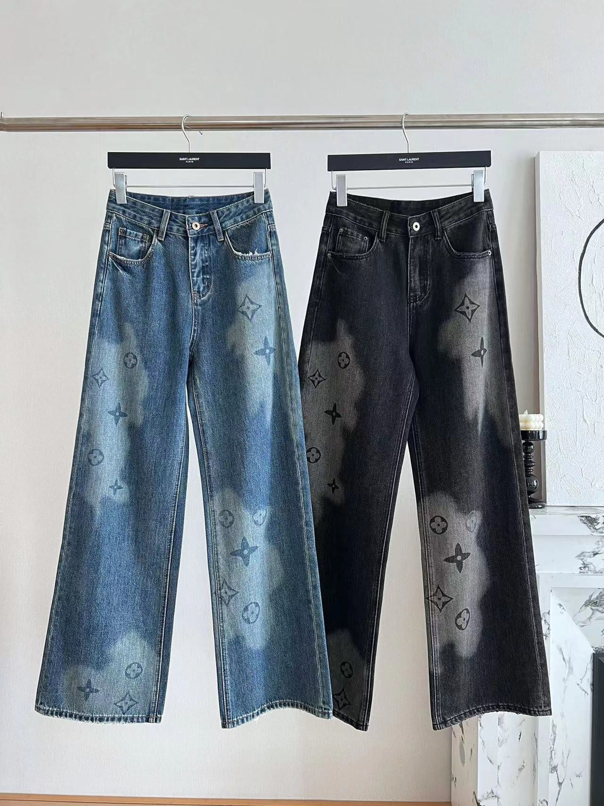 Classic Straight Denim Jeans