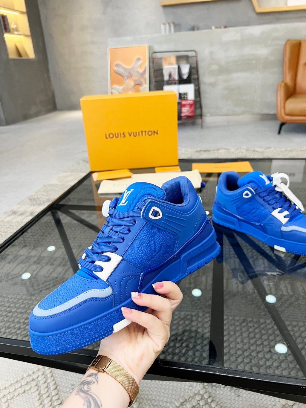 Premium Italian Leather Men’s Sneakers