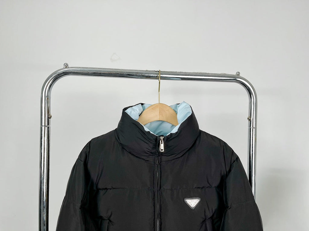 Short Black Down Jacket