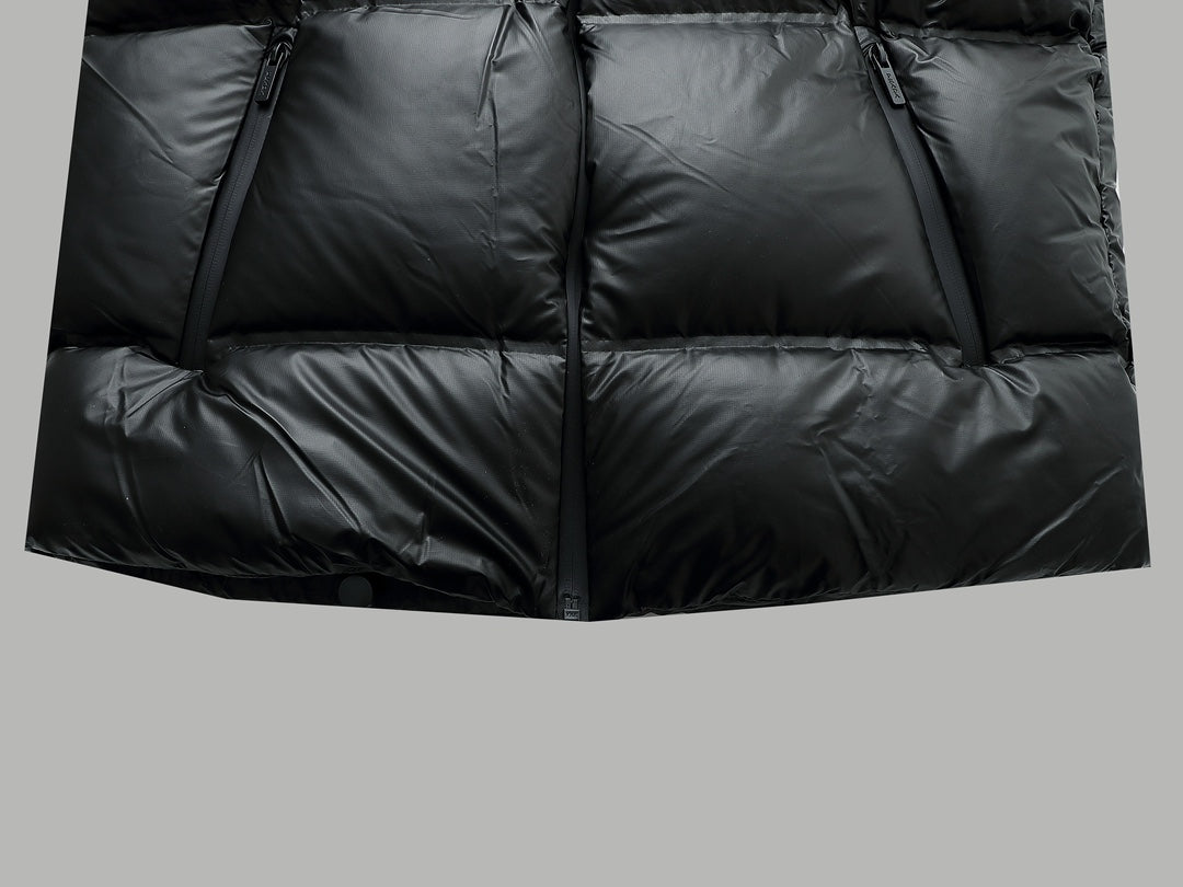 Glossy Goose Down Vest